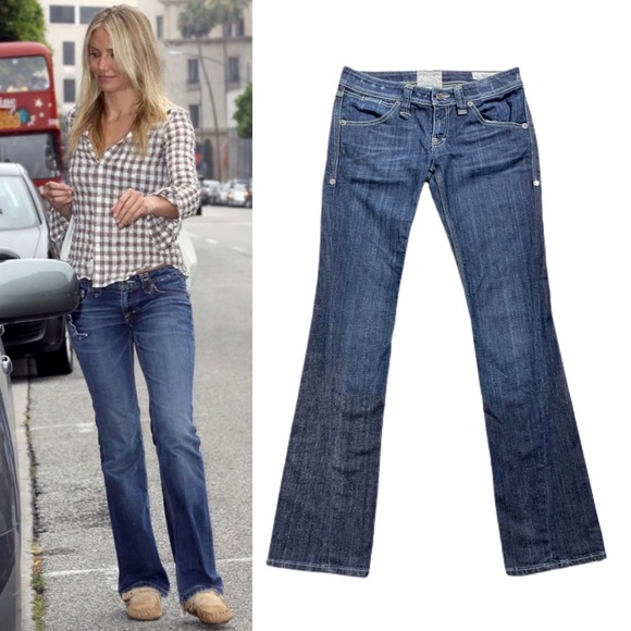 Taverniti So Jeans Denim - Taverniti SO Twist 17 Y2K Dark Blue Jeans 29